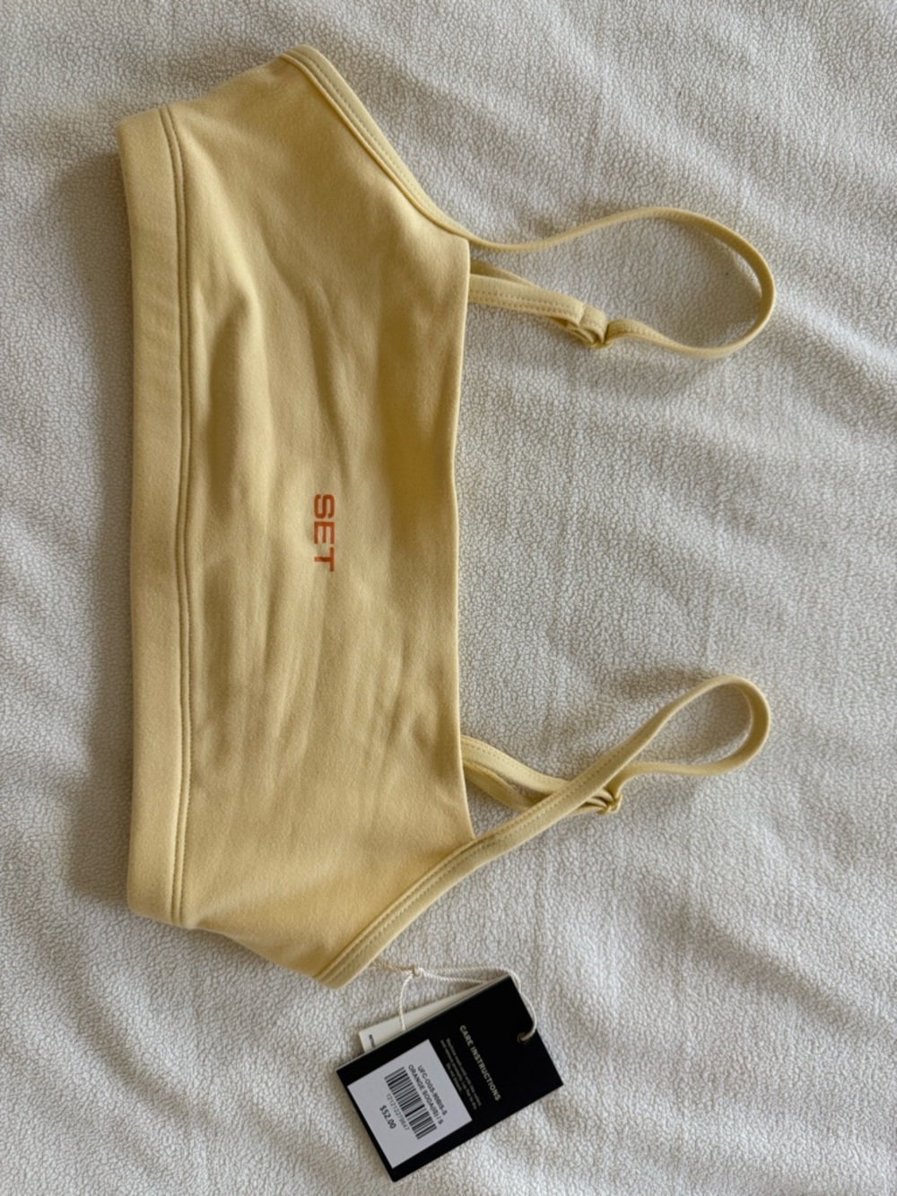 SET Active Formcloud 90s Bra Orange Soda - Picture 2 of 4